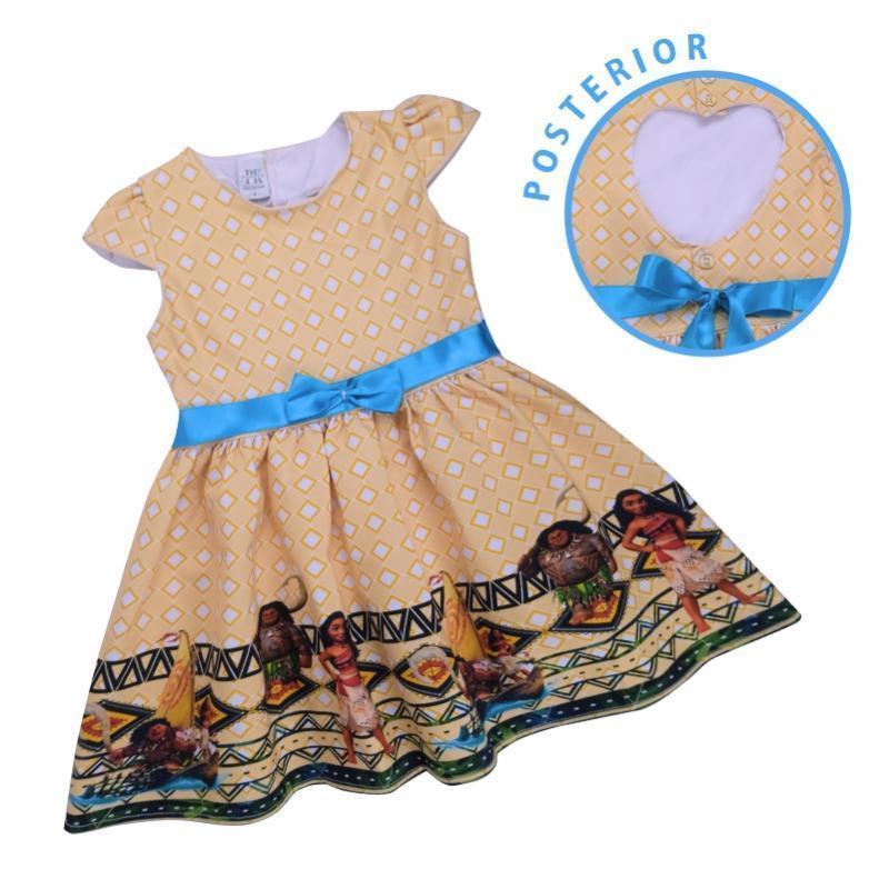 Vestido para bebe MOANA CORAZON